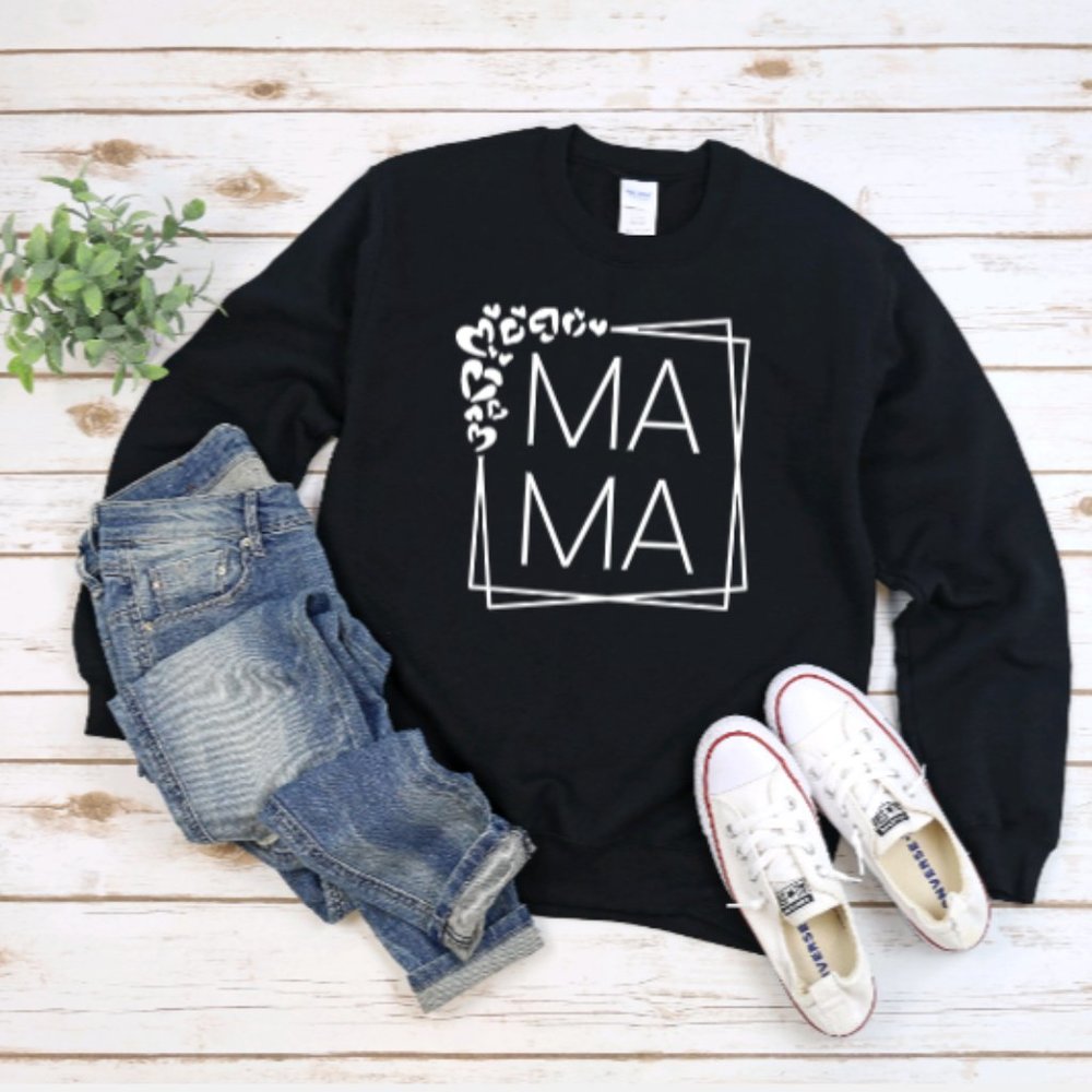 Mama Sweatshirt - Black